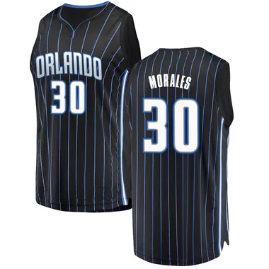 Black Alex Morales Youth Fast Break Orlando Magic Jersey - Statement Edition