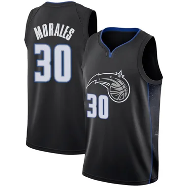 Black Alex Morales Youth Swingman Orlando Magic 2018/19 Jersey - City Edition
