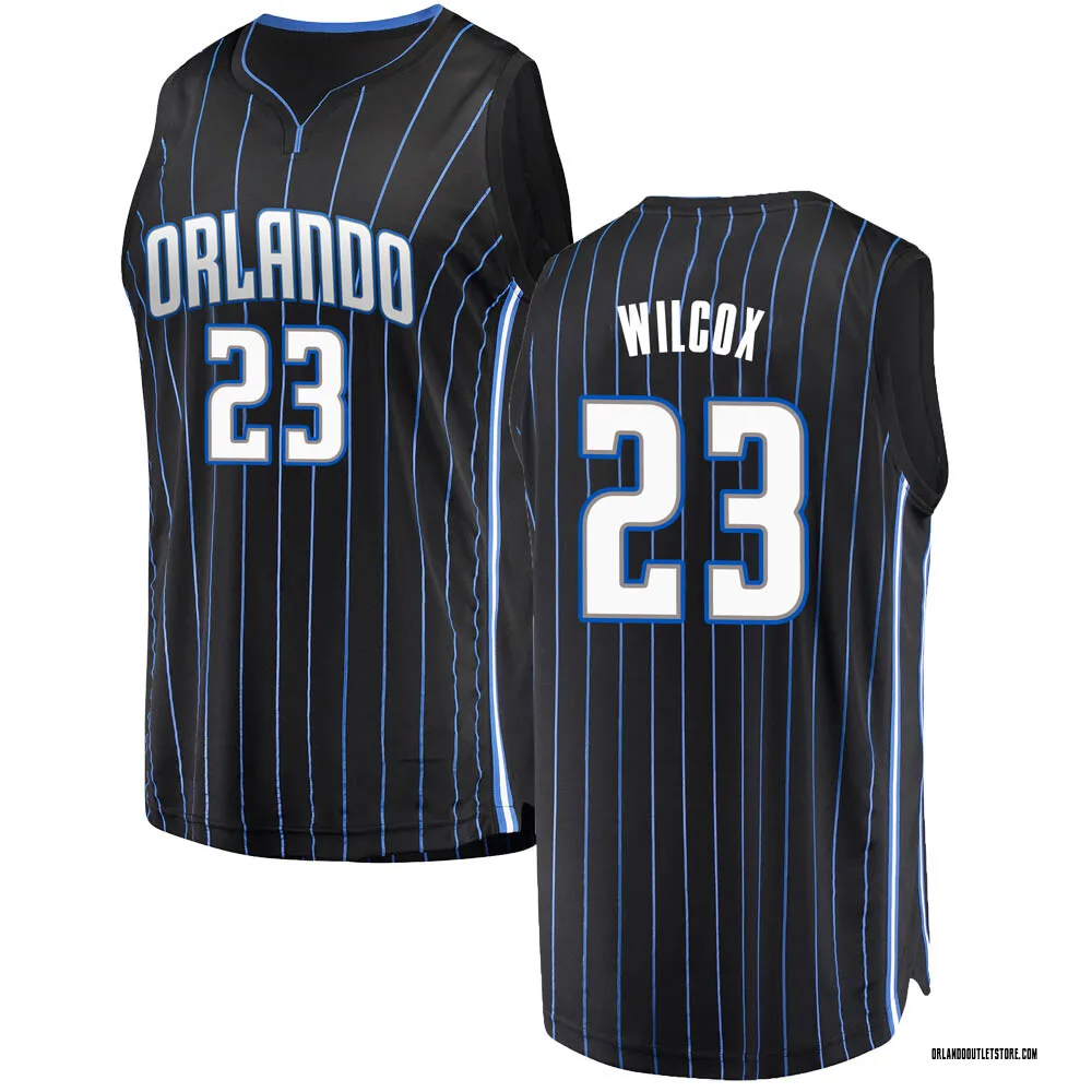 Black C.J. Wilcox Men's Fast Break Orlando Magic Jersey - Statement Edition