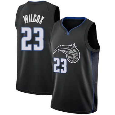 Black C.J. Wilcox Men's Swingman Orlando Magic 2018/19 Jersey - City Edition