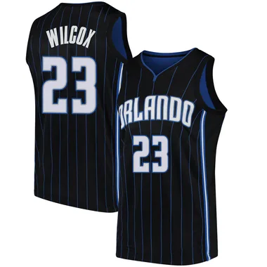 Black C.J. Wilcox Men's Swingman Orlando Magic Jersey - Statement Edition