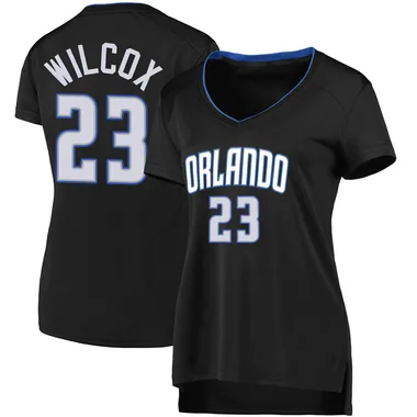 Black C.J. Wilcox Women's Fast Break Orlando Magic 2019 Jersey - Icon Edition