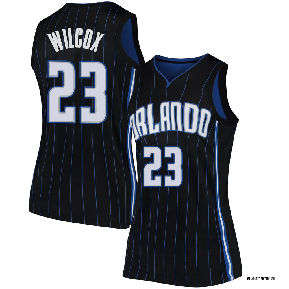 Black C.J. Wilcox Women's Swingman Orlando Magic Jersey - Statement Edition