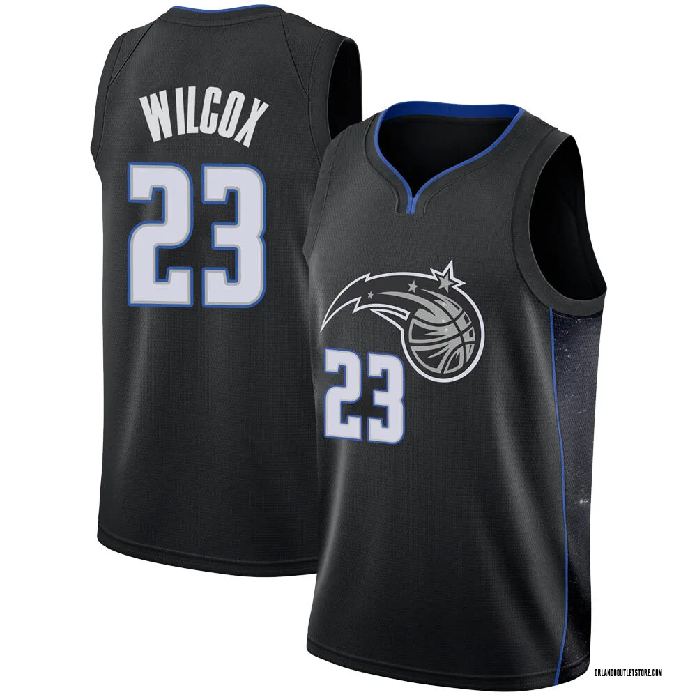 Black C.J. Wilcox Youth Swingman Orlando Magic 2018/19 Jersey - City Edition