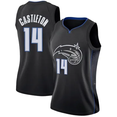 Black Colin Castleton Women's Swingman Orlando Magic 2018/19 Jersey - City Edition