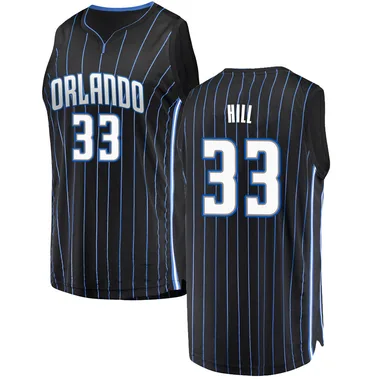 Black Grant Hill Men's Fast Break Orlando Magic Jersey - Statement Edition