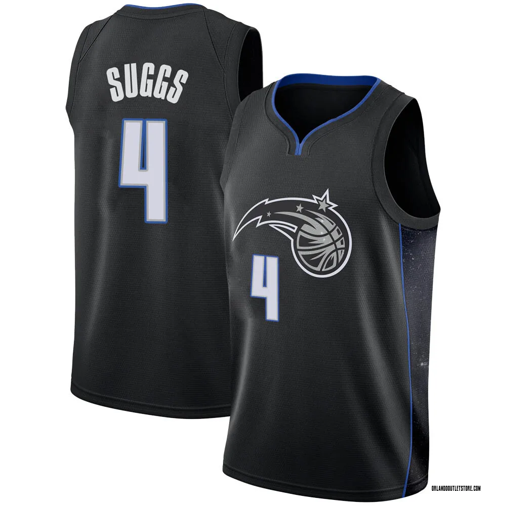 Black Jalen Suggs Men's Swingman Orlando Magic 2018/19 Jersey - City Edition