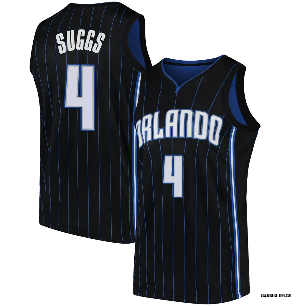 Black Jalen Suggs Men's Swingman Orlando Magic Jersey - Statement Edition
