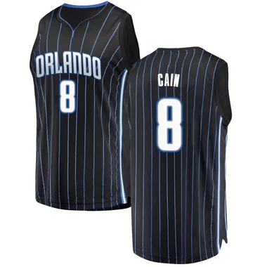 Black Jamal Cain Men's Fast Break Orlando Magic Jersey - Statement Edition