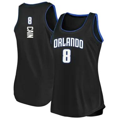 Black Jamal Cain Women's Fast Break Orlando Magic 2019/20 Tank Jersey - Icon Edition