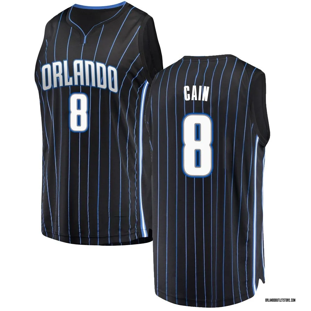 Black Jamal Cain Youth Fast Break Orlando Magic Jersey - Statement Edition
