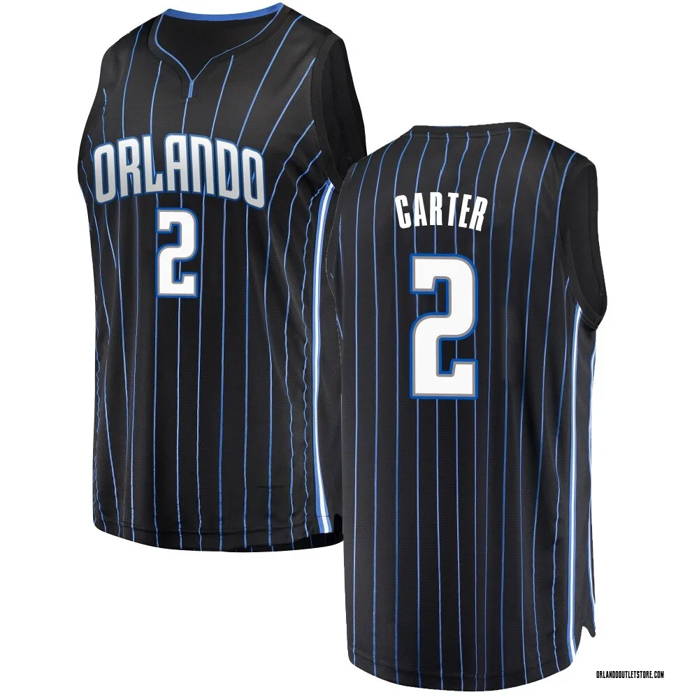 Black Jevon Carter Men's Fast Break Orlando Magic Jersey - Statement Edition