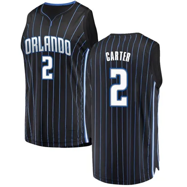 Black Jevon Carter Men's Fast Break Orlando Magic Jersey - Statement Edition