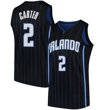 Black Jevon Carter Men's Swingman Orlando Magic Jersey - Statement Edition
