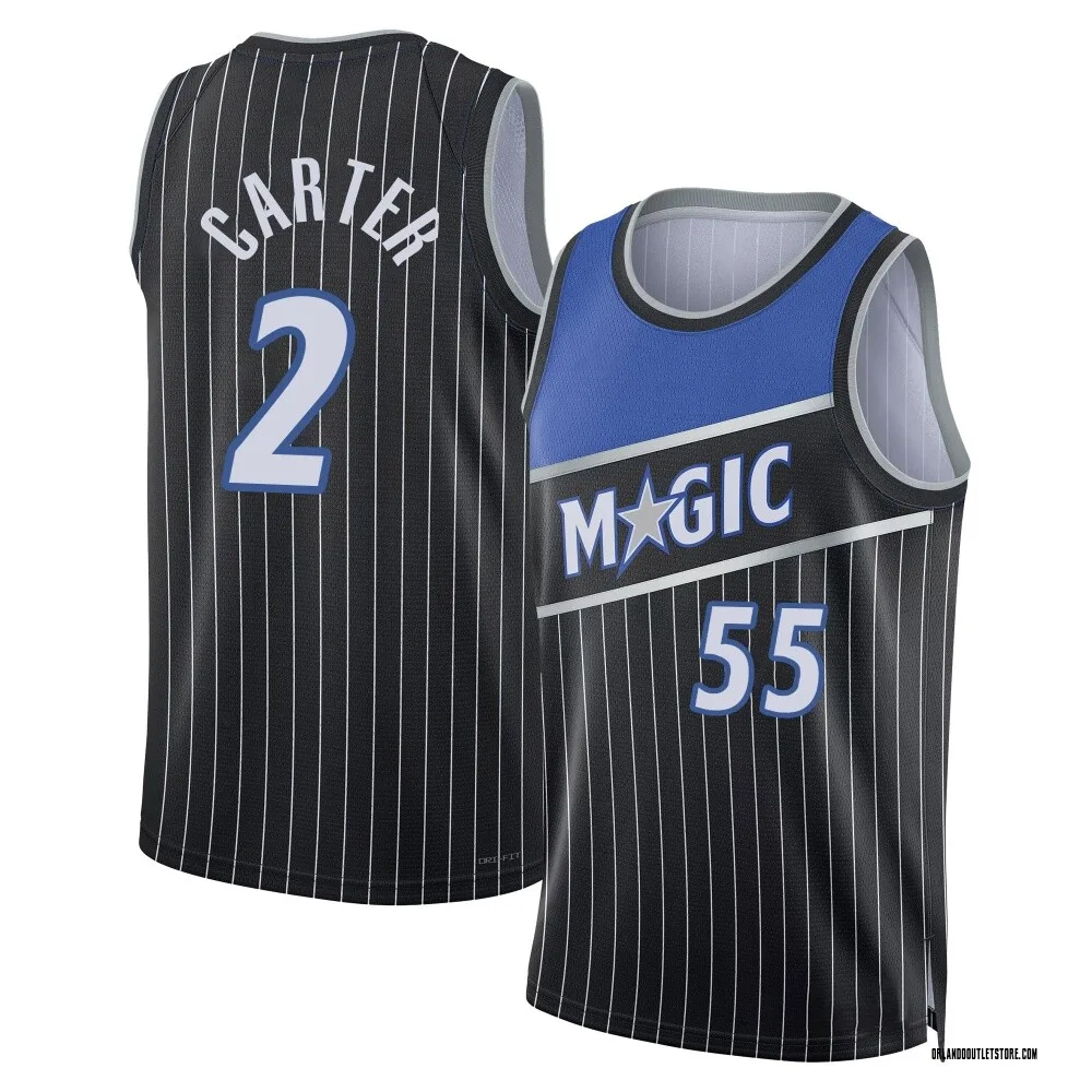 Black Jevon Carter Youth Swingman Orlando Magic 2024/25 Statement Edition Jersey