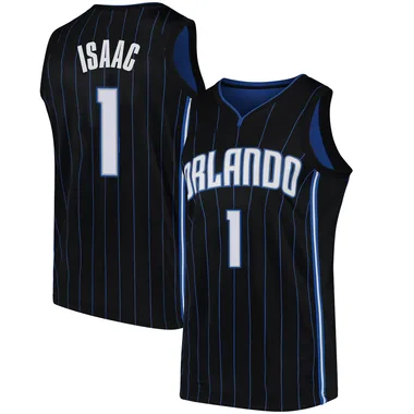 Black Jonathan Isaac Youth Swingman Orlando Magic Jersey - Statement Edition