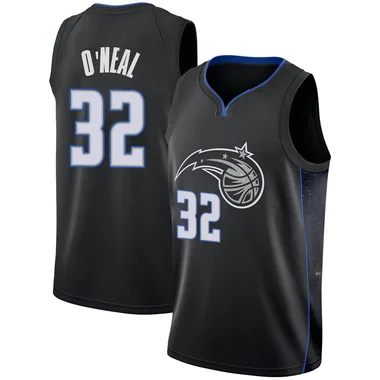Black Shaquille O'Neal Men's Swingman Orlando Magic 2018/19 Jersey - City Edition
