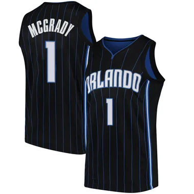 Black Tracy Mcgrady Men's Swingman Orlando Magic Jersey - Statement Edition