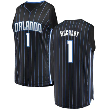 Black Tracy Mcgrady Youth Fast Break Orlando Magic Jersey - Statement Edition