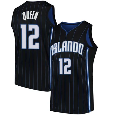 Black Trevelin Queen Men's Swingman Orlando Magic Jersey - Statement Edition