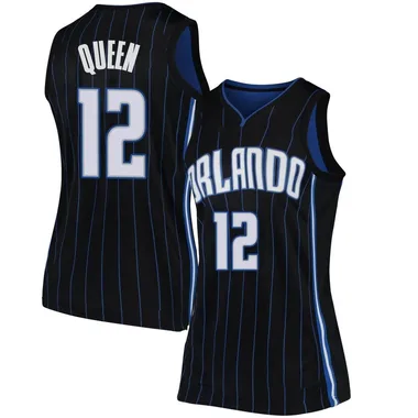 Black Trevelin Queen Women's Swingman Orlando Magic Jersey - Statement Edition