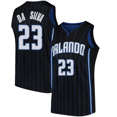 Black Tristan da Silva Youth Swingman Orlando Magic Jersey - Statement Edition
