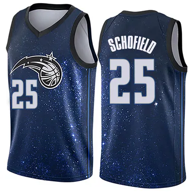 Blue Admiral Schofield Men's Swingman Orlando Magic Jersey - City Edition