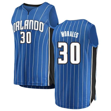 Blue Alex Morales Men's Fast Break Orlando Magic Jersey - Icon Edition