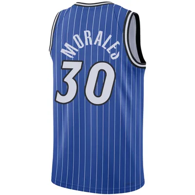 Blue Alex Morales Men's Swingman Orlando Magic 2024/25 Icon Edition Jersey
