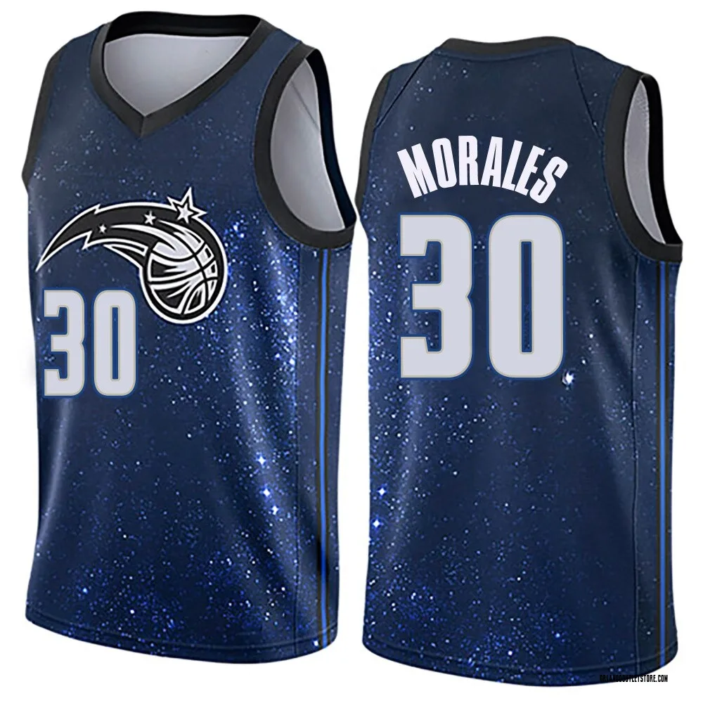 Blue Alex Morales Youth Swingman Orlando Magic Jersey - City Edition