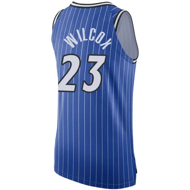 Blue C.J. Wilcox Men's Authentic Orlando Magic 2024/25 Icon Edition Jersey