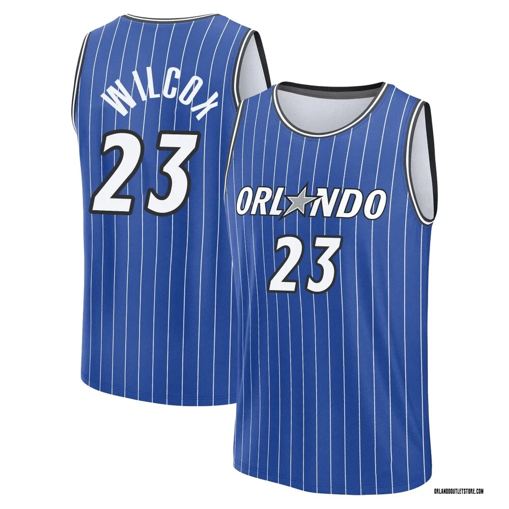 Blue C.J. Wilcox Men's Fast Break Orlando Magic 2024/25 Icon Edition Jersey