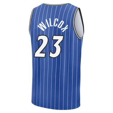 Blue C.J. Wilcox Men's Fast Break Orlando Magic 2024/25 Icon Edition Jersey