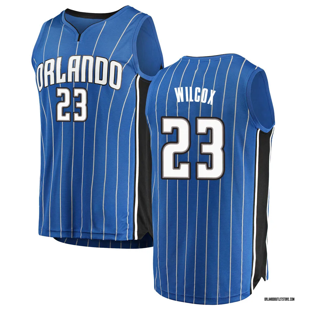 Blue C.J. Wilcox Men's Fast Break Orlando Magic Jersey - Icon Edition