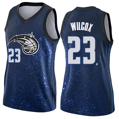 Blue C.J. Wilcox Women's Swingman Orlando Magic Jersey - City Edition