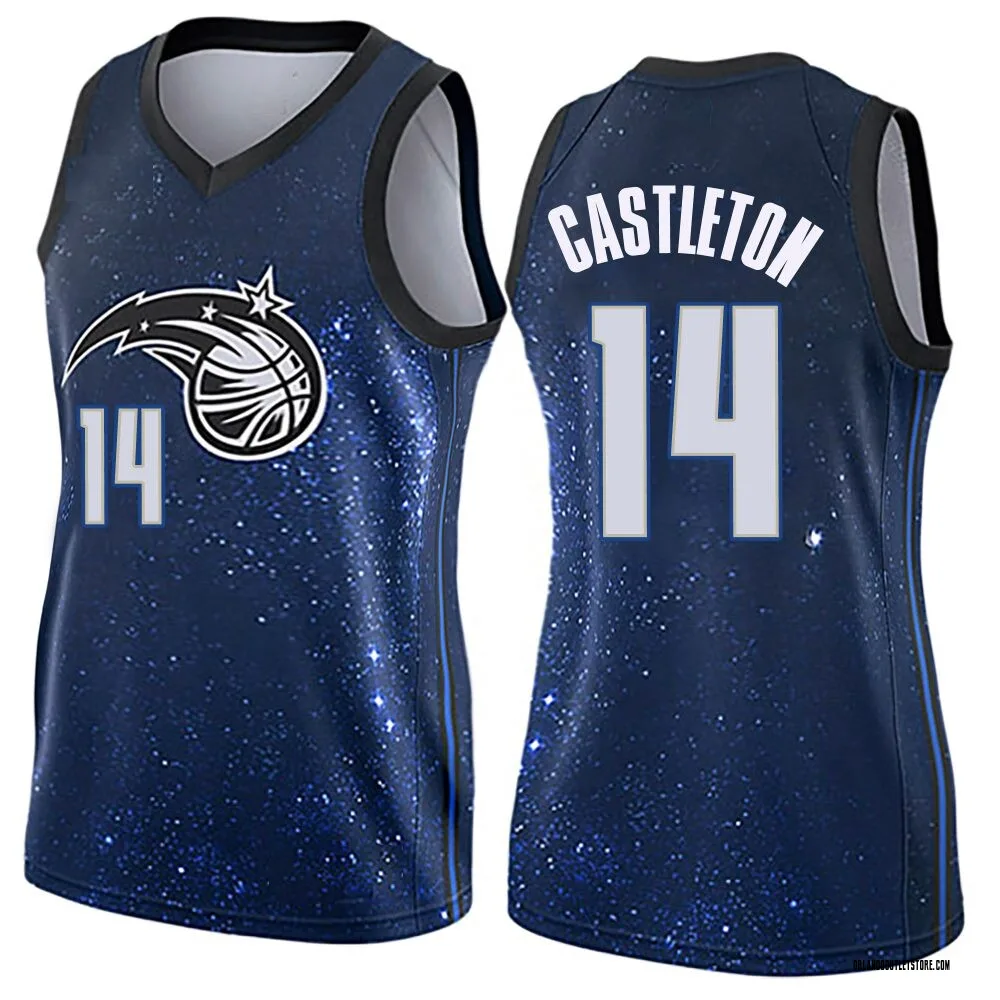 Blue Colin Castleton Women's Swingman Orlando Magic Jersey - City Edition