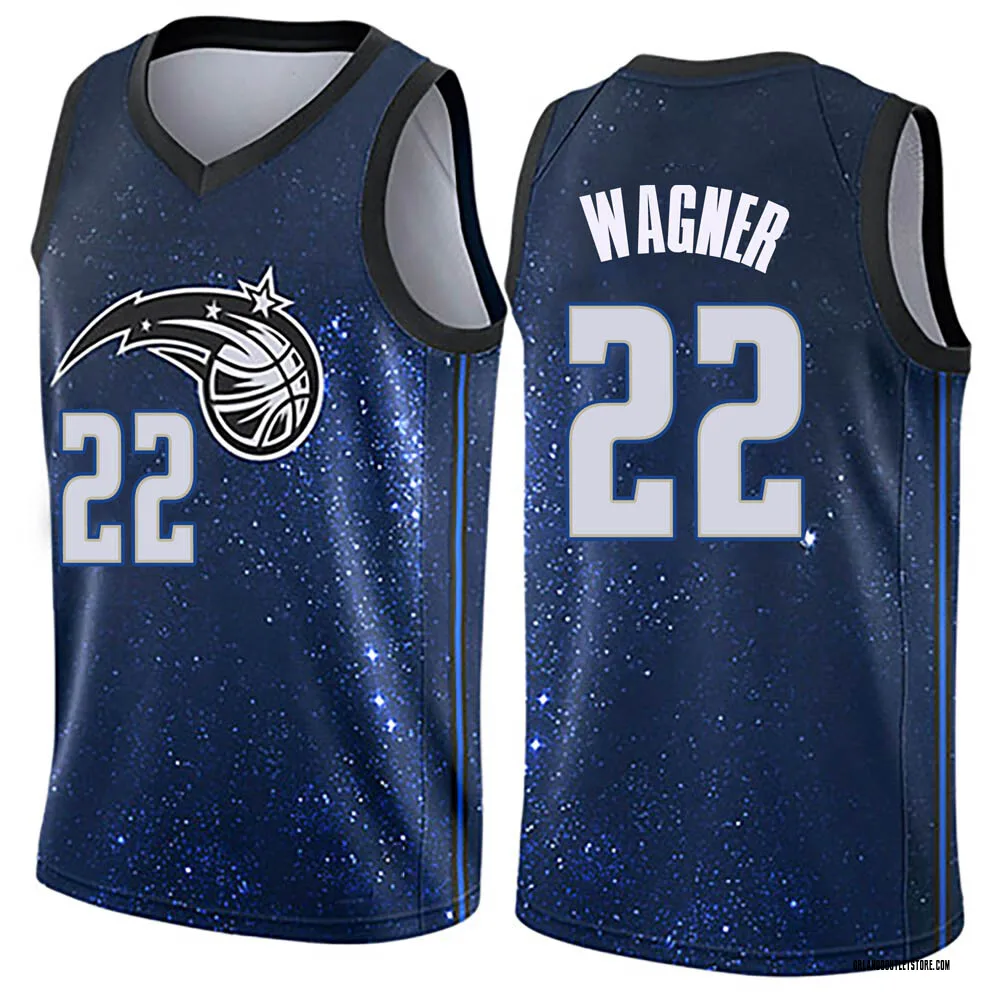 Blue Franz Wagner Men's Swingman Orlando Magic Jersey - City Edition