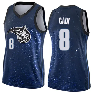 Blue Jamal Cain Women's Swingman Orlando Magic Jersey - City Edition
