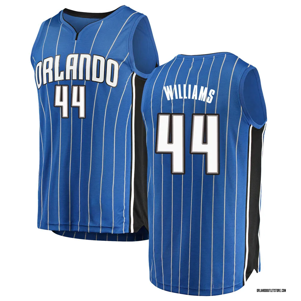Blue Jason Williams Men's Fast Break Orlando Magic Jersey - Icon Edition