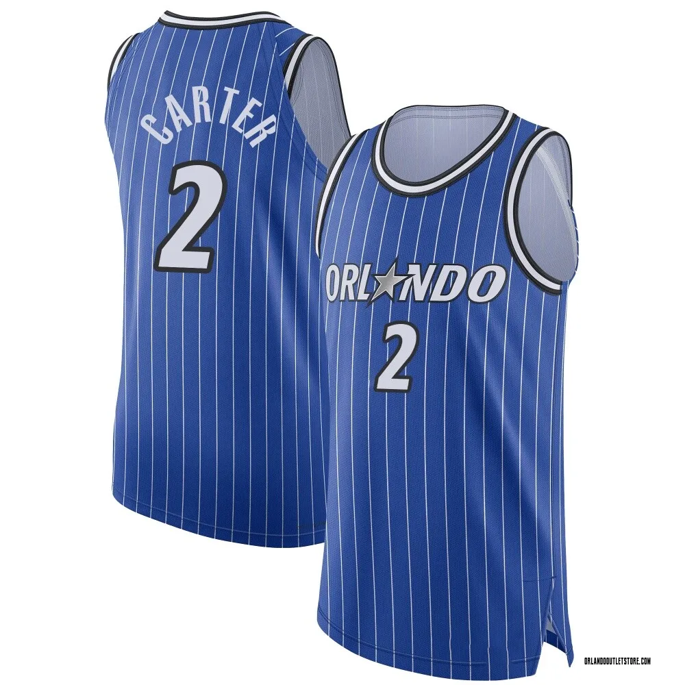Blue Jevon Carter Youth Authentic Orlando Magic 2024/25 Icon Edition Jersey
