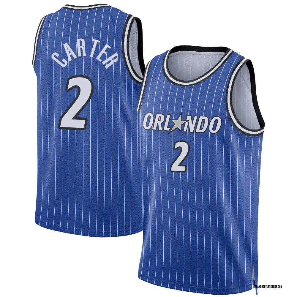 Blue Jevon Carter Youth Swingman Orlando Magic 2024/25 Icon Edition Jersey