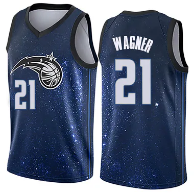 Blue Moritz Wagner Youth Swingman Orlando Magic Jersey - City Edition