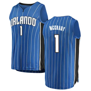 Blue Tracy Mcgrady Men's Fast Break Orlando Magic Jersey - Icon Edition