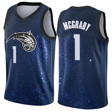 Blue Tracy Mcgrady Men's Swingman Orlando Magic Jersey - City Edition