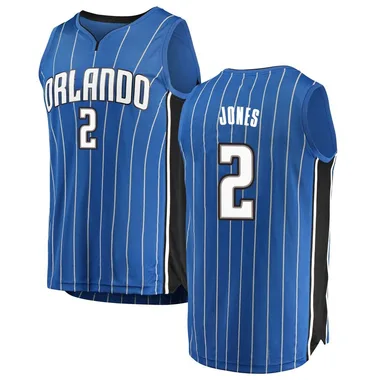 Blue Tyus Jones Men's Fast Break Orlando Magic Jersey - Icon Edition