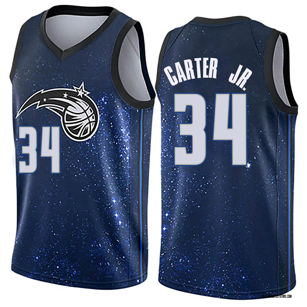 Blue Wendell Carter Jr. Youth Swingman Orlando Magic Jersey - City Edition