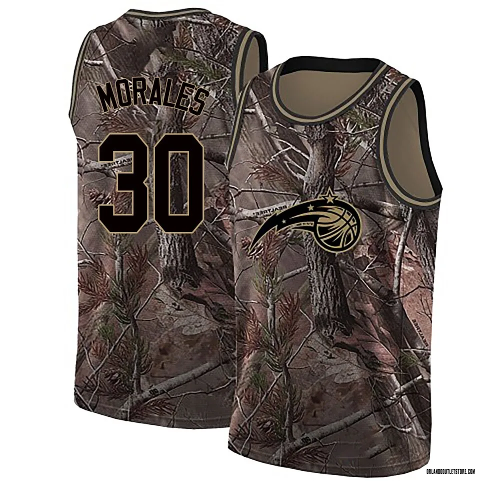 Camo Alex Morales Men's Swingman Orlando Magic Realtree Collection Jersey