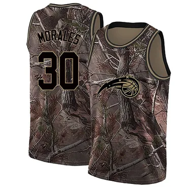 Camo Alex Morales Men's Swingman Orlando Magic Realtree Collection Jersey