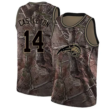 Camo Colin Castleton Men's Swingman Orlando Magic Realtree Collection Jersey
