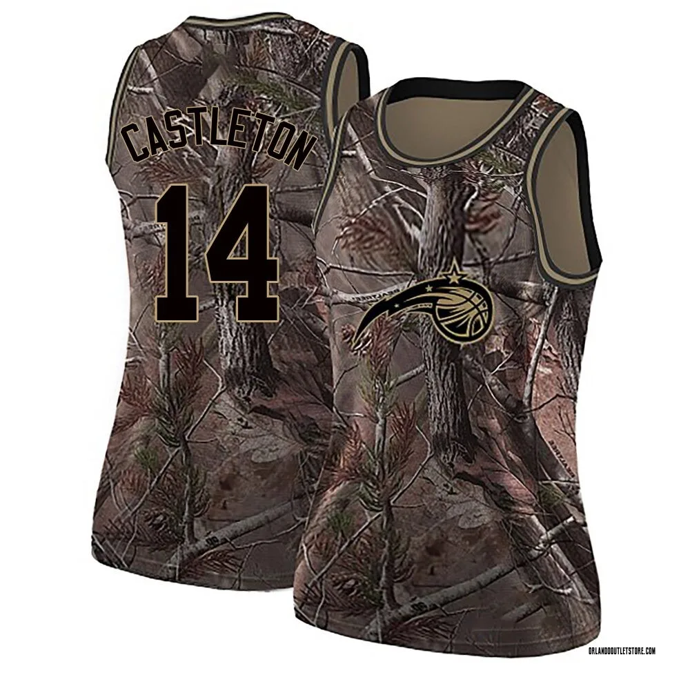 Camo Colin Castleton Women's Swingman Orlando Magic Realtree Collection Jersey